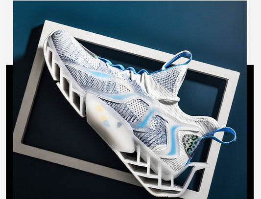 Four Seasons Men's Casual Sports Shoes Thick-soled Increased Daddy Shoes Korean Youth Fashion Sports Shoes