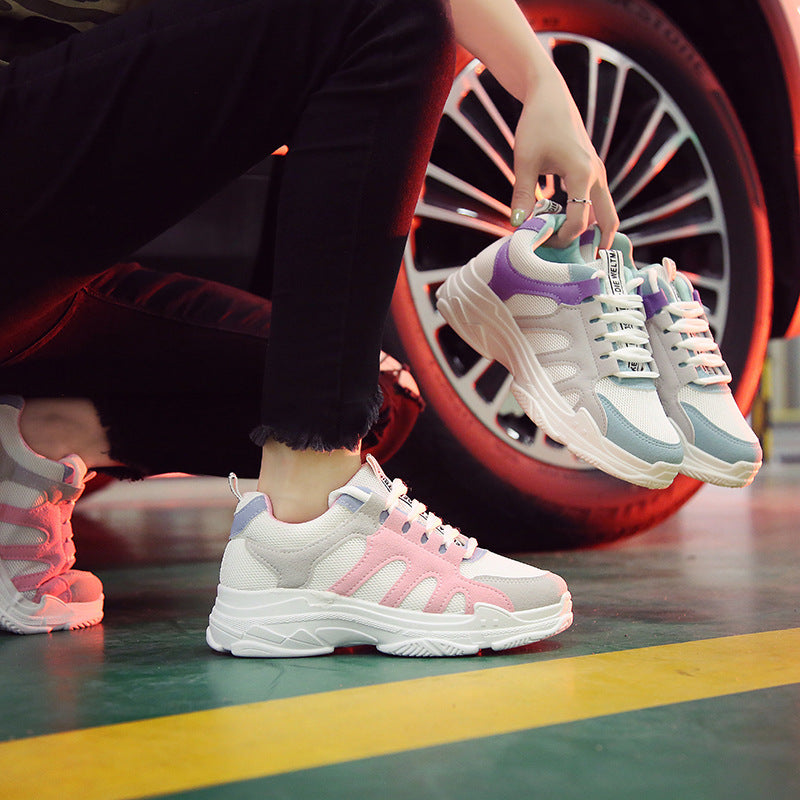 New sports shoes women Korean Harajuku all-match