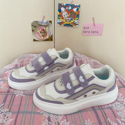 Rainbow Marshmallow Platform White Shoes Women New Magic