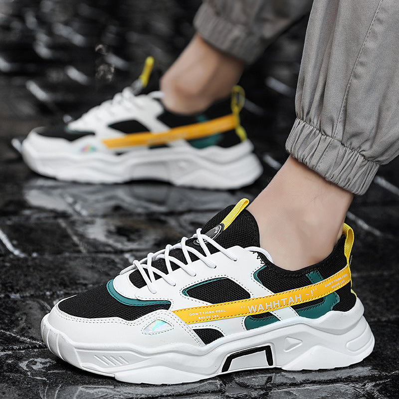 Trend sports casual running men's shoes daddy shoes