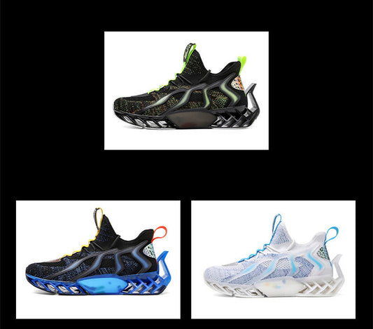 Four Seasons Men's Casual Sports Shoes Thick-soled Increased Daddy Shoes Korean Youth Fashion Sports Shoes