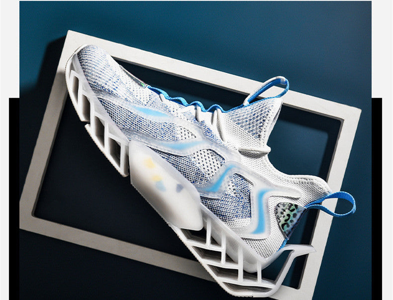 Four Seasons Men's Casual Sports Shoes Thick-soled Increased Daddy Shoes Korean Youth Fashion Sports Shoes