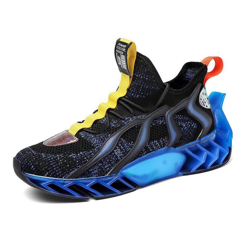 Four Seasons Men's Casual Sports Shoes Thick-soled Increased Daddy Shoes Korean Youth Fashion Sports Shoes