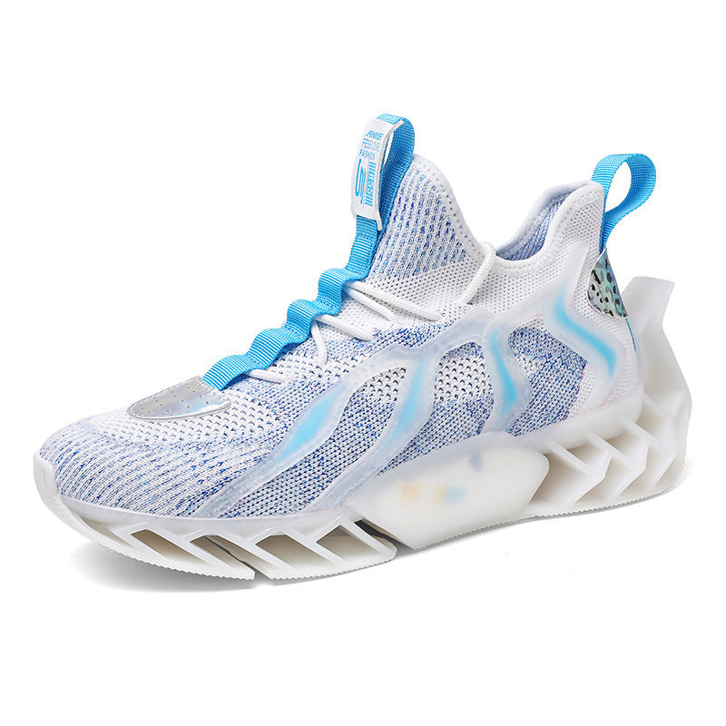 Four Seasons Men's Casual Sports Shoes Thick-soled Increased Daddy Shoes Korean Youth Fashion Sports Shoes