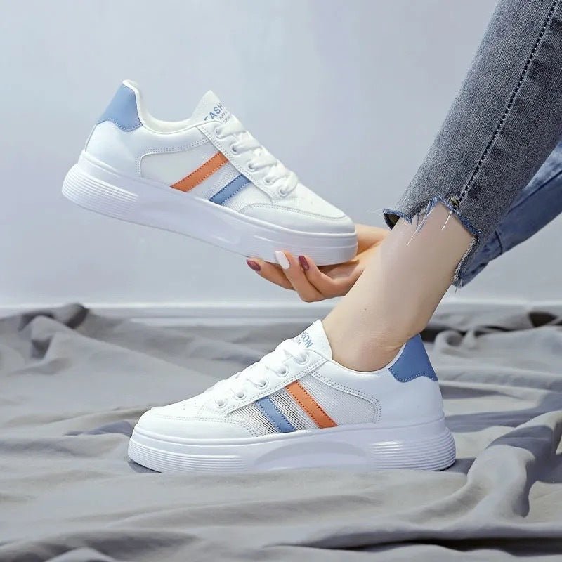 Little White Shoes Female Spring And Autumn New Female Shoes Student Thick-Soled Trendy Shoes All-Match